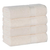 Rayon from Bamboo Cotton Blend Bath Towel Set of 4